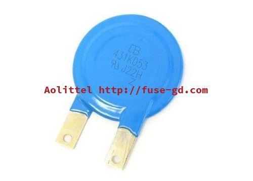 2Pin 53mm Single Disc VDR Metal Oxide Varistor MOV Block 53D271K 270V 10% 70KA For UPS Overvoltage Protection