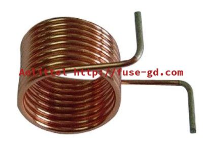 High Q Formed Shaped Heteromorphic Red Copper Air Core Coil Fixed Inductors 3 Turns 300C For for VHF-UHF RF Application
