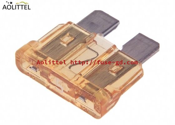 Automotive Plug-in Type Plastic Housing 10A Red Medium Size ATC Auto Blade Fuse With Zinc Or Aluminum Alloy
