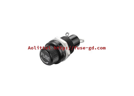 UL94 V0 Flammability Miniature Screw Type Cartridge PCB Fuse Holder Box Block For 5x20mm Ceramic Tube Fuses 10A 250V