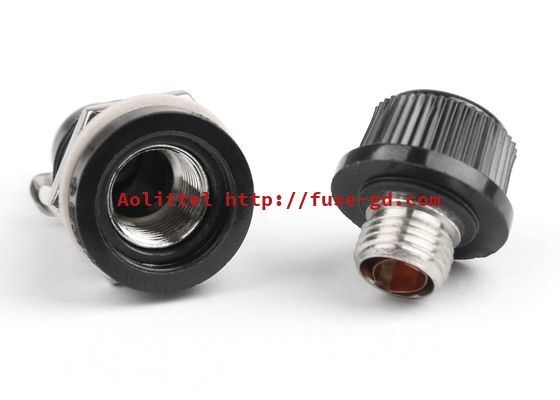 UL94 V0 Flammability Miniature Screw Type Cartridge PCB Fuse Holder Box Block For 5x20mm Ceramic Tube Fuses 10A 250V
